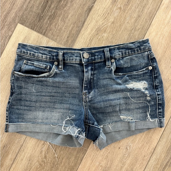Blank NYC Indigo Denim Jean Shorts - Picture 1 of 3